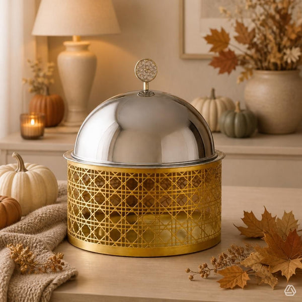 Gold & Silver Chafing Dish