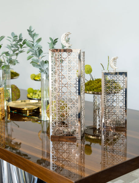 Silver Decorative Lantern