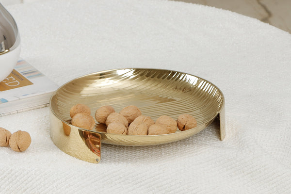 Elevated Serving Platter (Gold or Silver)