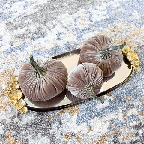 Flower Oval Tray