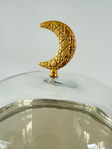 Gold & Silver Food Server with Dome