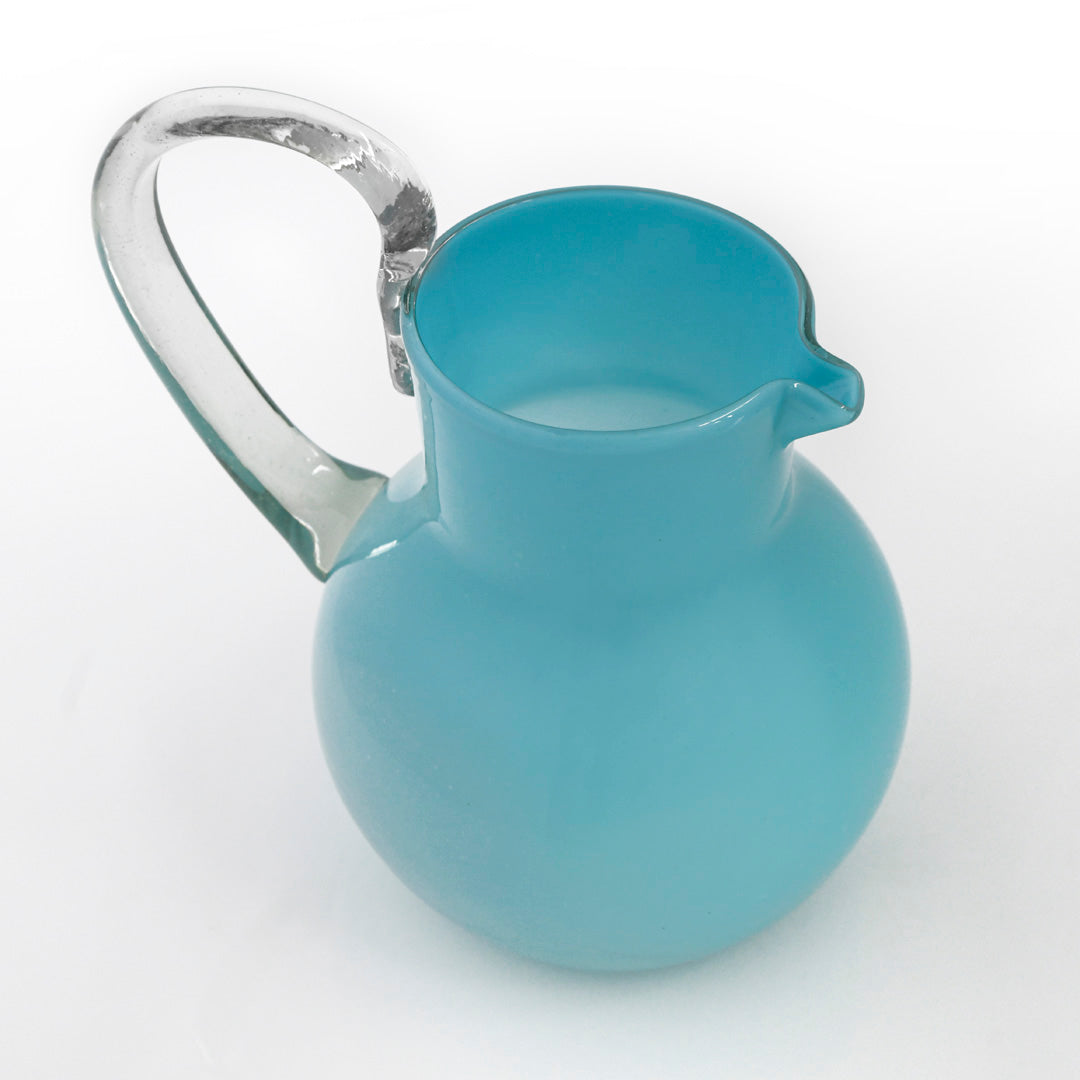 Glass Aqua Pitcher