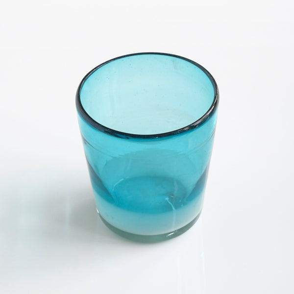 Hand blown Glasses - Aqua ( Set of 4)