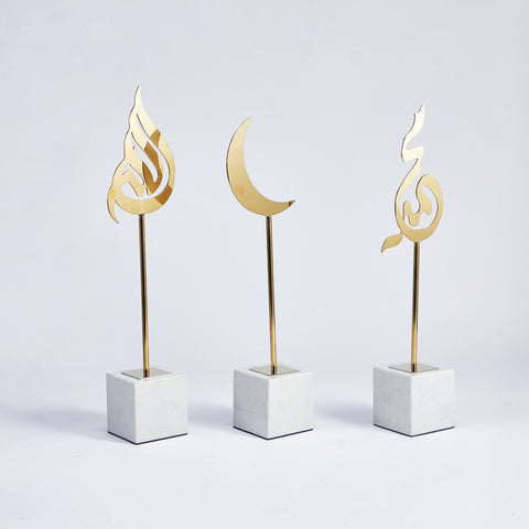 Ramadan Marble Sculptures (Set of 3)