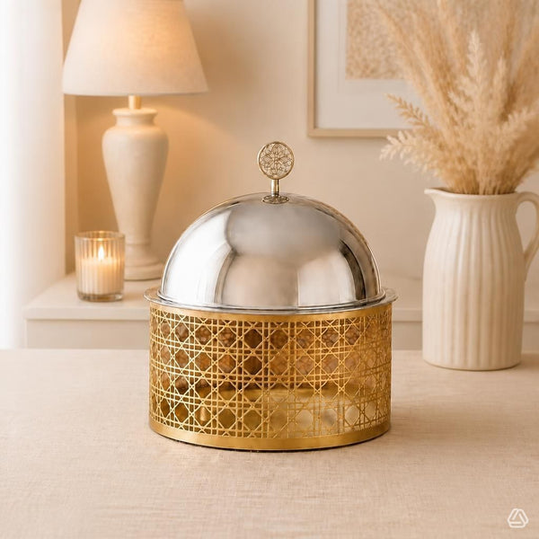 Gold & Silver Chafing Dish