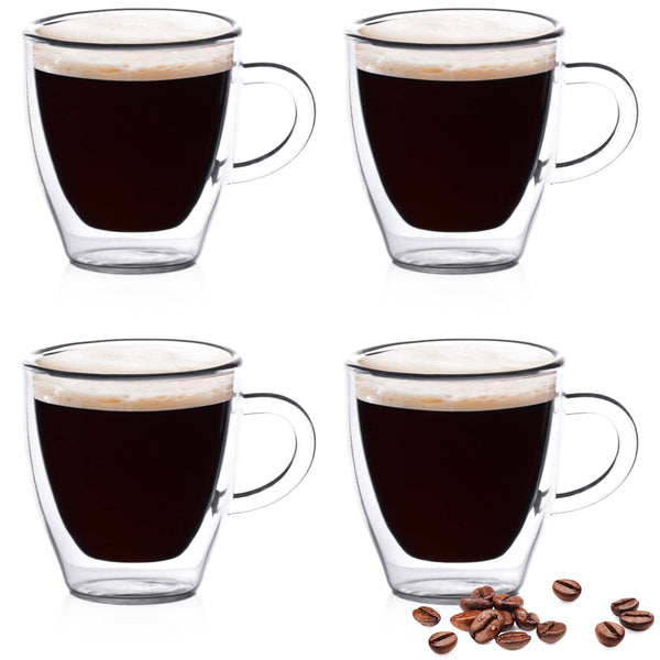Double Wall Espresso Cups (set of 4)