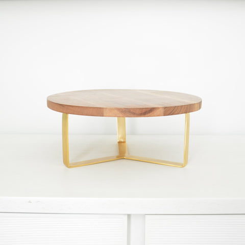 Wood Cake Stand