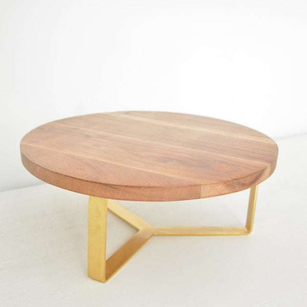 Wood Cake Stand