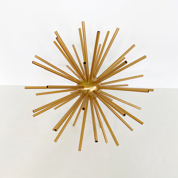 Ella Starburst Brass Ball Sculpture