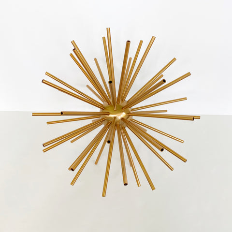 Ella Starburst Brass Ball Sculpture