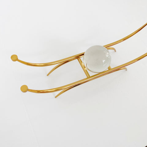 Carolina Gold brass sculpture
