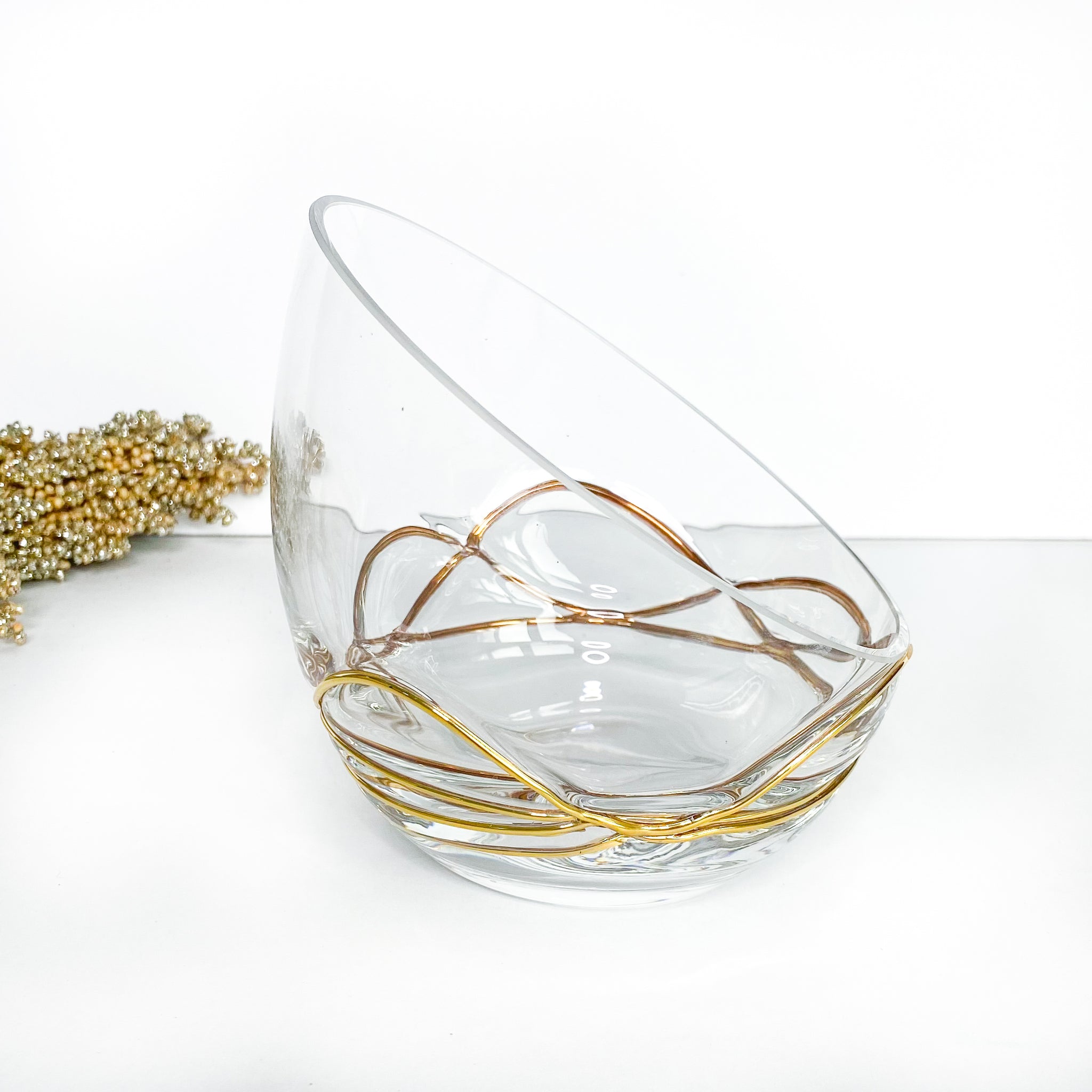 Swirl Egg Shaped Mini Bowl