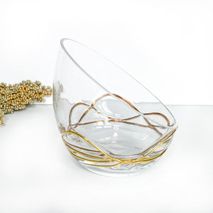 Swirl Egg Shaped Mini Bowl