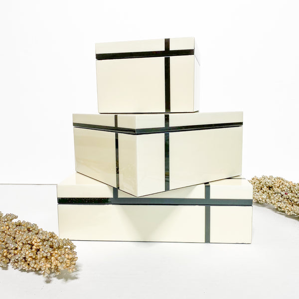 Domino White Gift Boxes