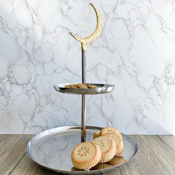 Ramadan 2 tier moon stand