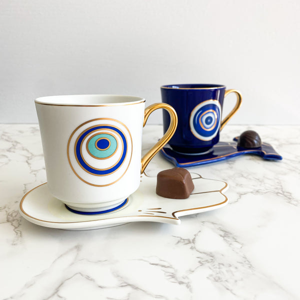 The Eye Mug with Saucer