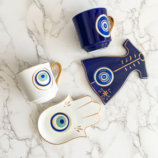 The Eye Mug with Saucer