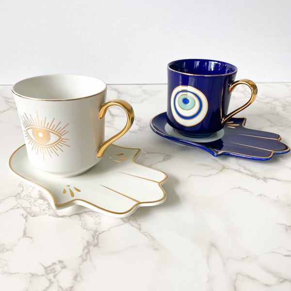 The Eye Mug with Saucer