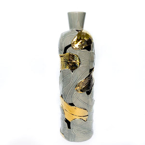 Gold Leaf Vase