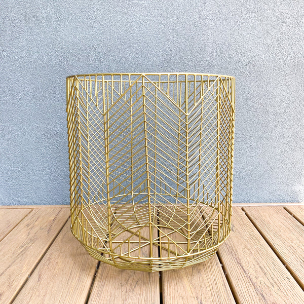 Luxury Wire Basket Set of 2