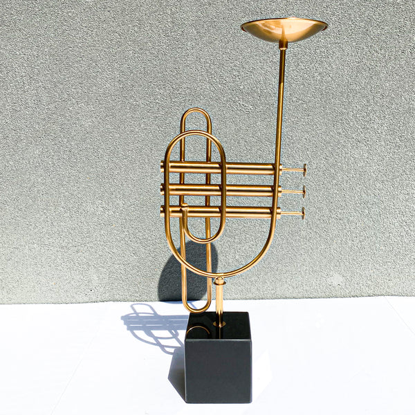 Saxophone Candle Holders