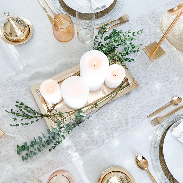 Gold Hammered Tray