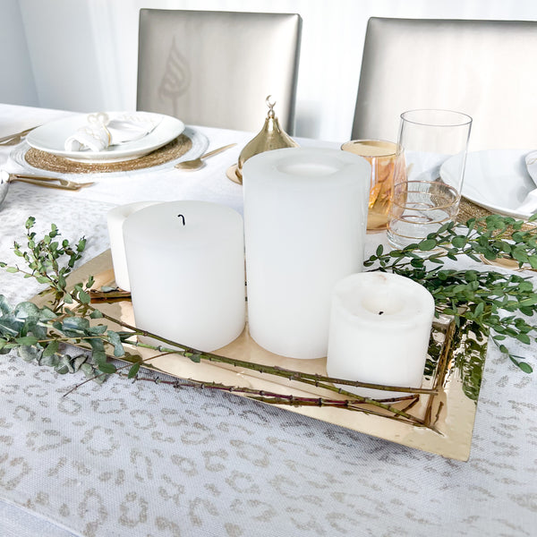 Gold Hammered Tray