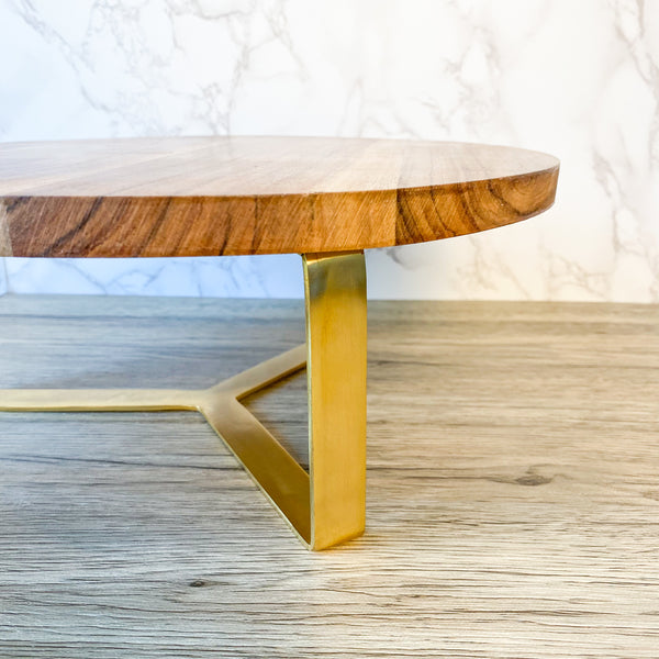 Wood Cake Stand