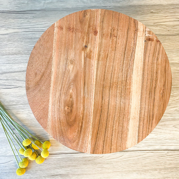 Wood Cake Stand