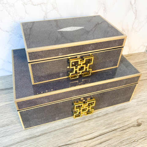 Gold Jewelry Box