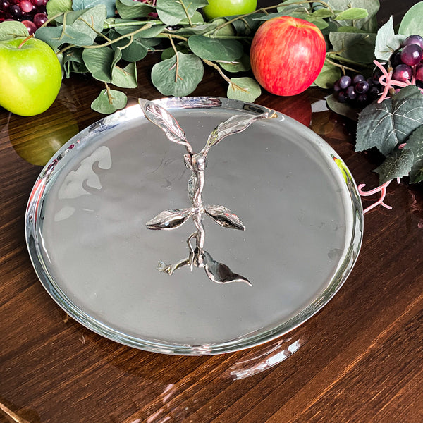 Oliveira Stainless Steel Tidbit Tray