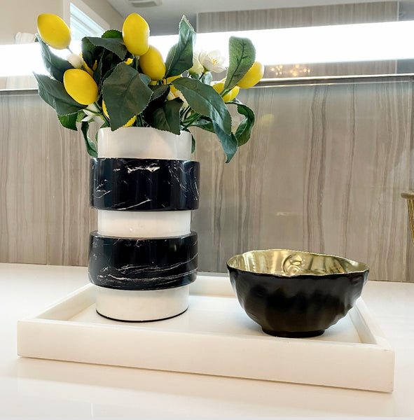 Gold & Black Tiger Bowl