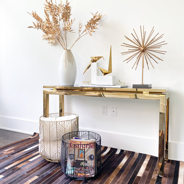 Luxury Wire Basket Set of 2