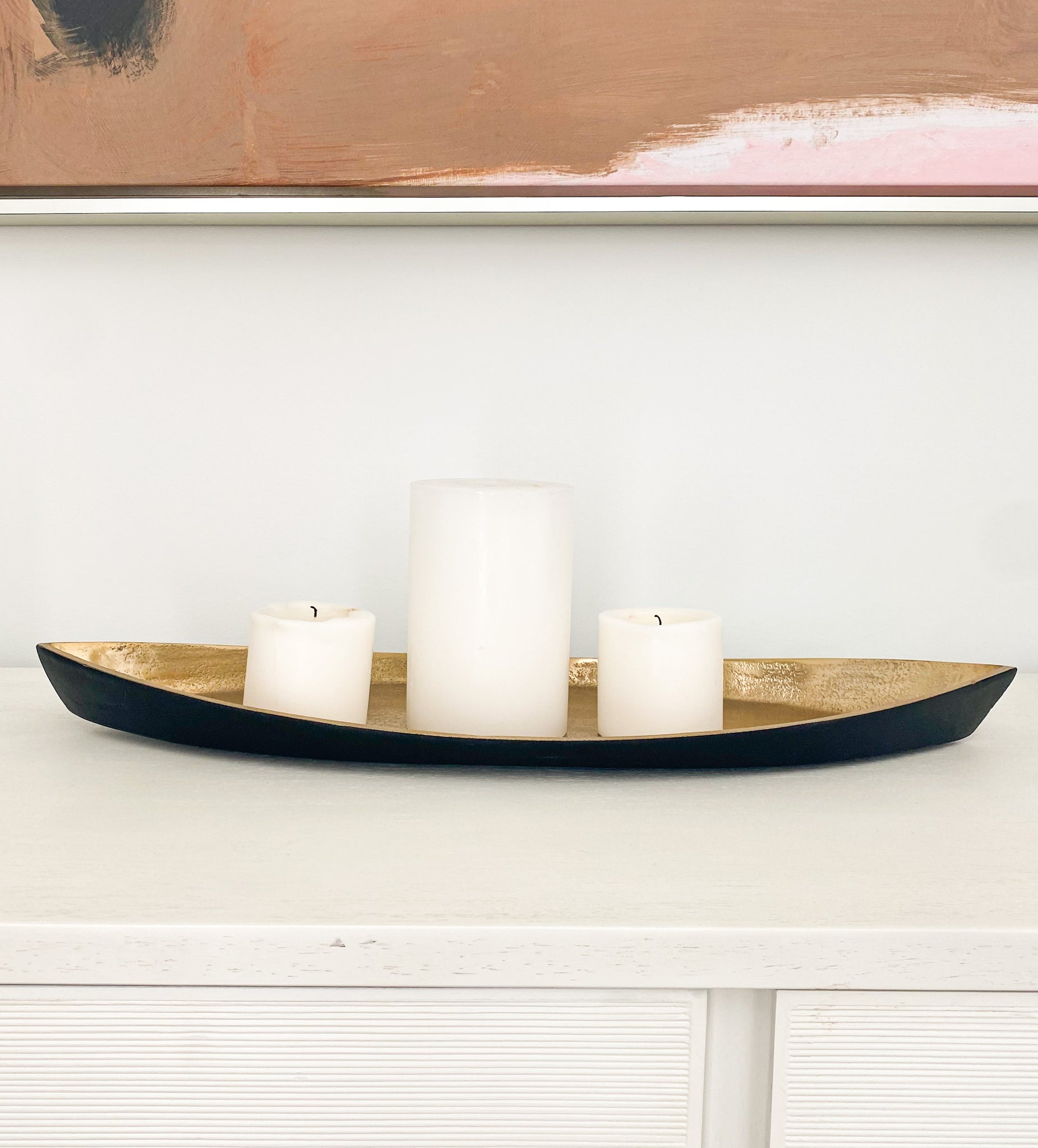 Gold & Black Tray