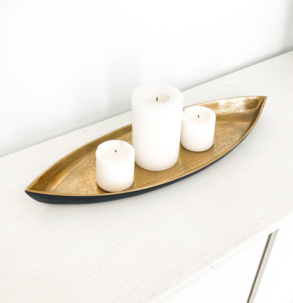 Gold & Black Tray