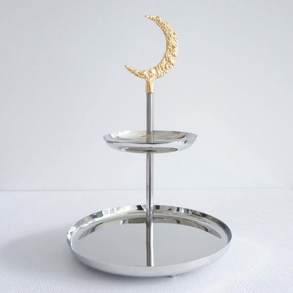 Moon 2 Tier Stand