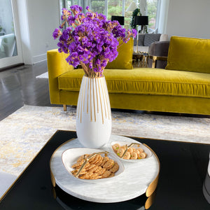 White Snack Bowl