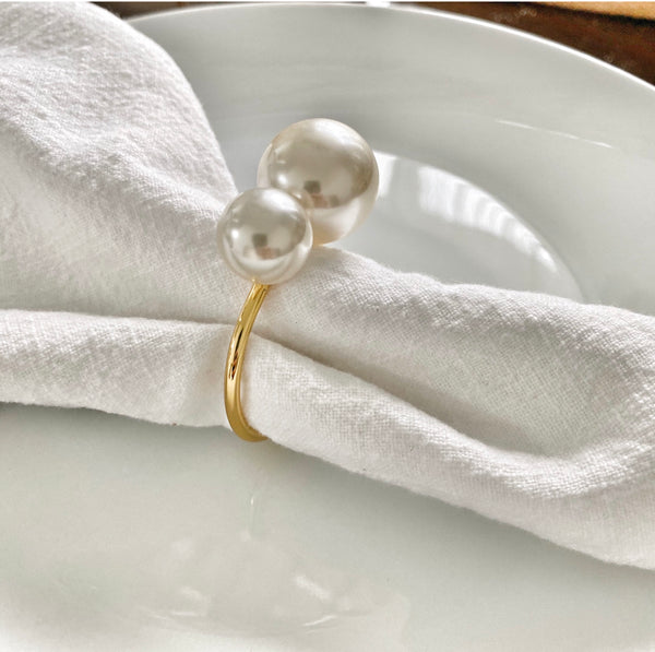 Pearls Napkin Ring